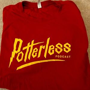 Potterless Podcast | tshirt | XL